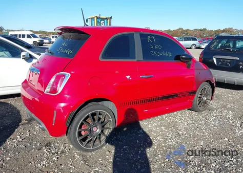 2013 Fiat 500 Abarth from USA, damaged, VIN 3C3CFFFHXDT613736